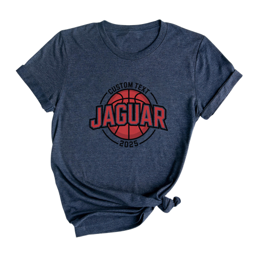 Jaguar basketball Varsity Circle Team Shirt – Custom 2025 Tee