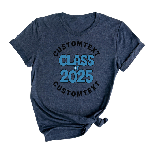 Class of 2025 Graduation Shirt Retro Senior Tee Class Shirt Vintage