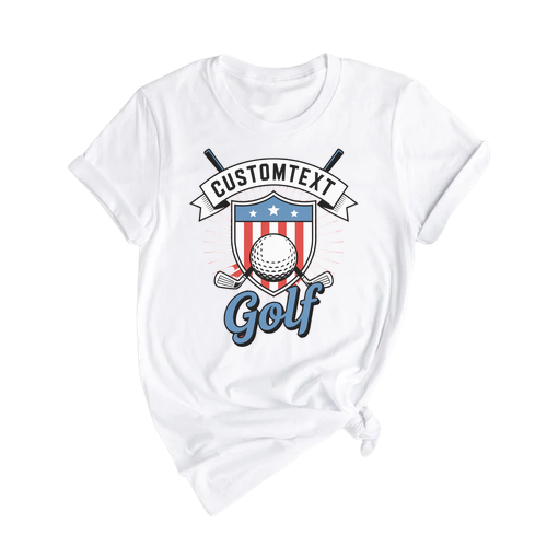 golf Varsity Sport Team Shirt – Custom School Tee