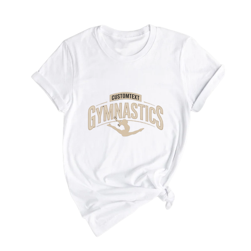 Classic Gymnastics Varsity Team T-shirt – Custom High School Design