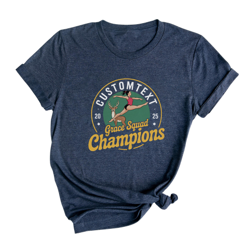 Gymnastics Champions Shirt – Varsity Mascot Tournament Tee