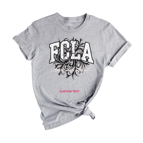 Custom Anton High School FCCLA Fierce Graphic Team 2026 T-shirt
