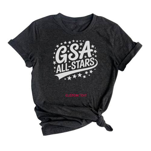 Custom GSA All-Stars Pride Team T-shirt