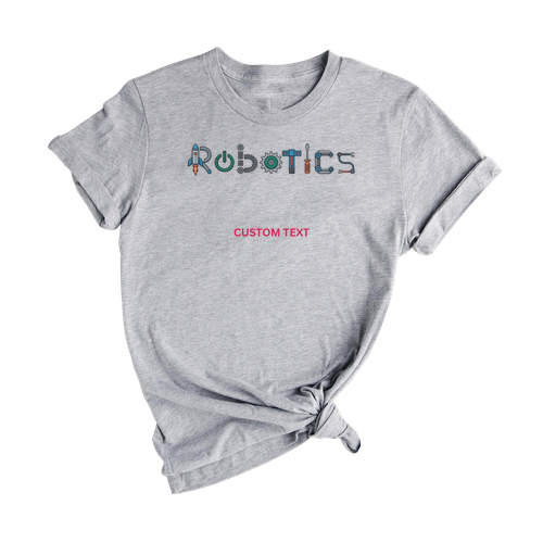 Custom Robotics Club Engineer Gear Team T-shirt
